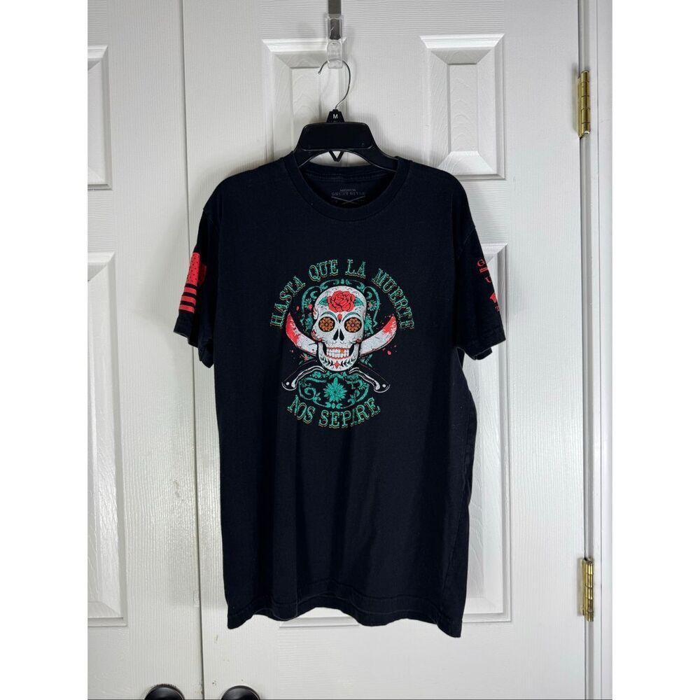 Grunt Style Mens Black Shirt Size M